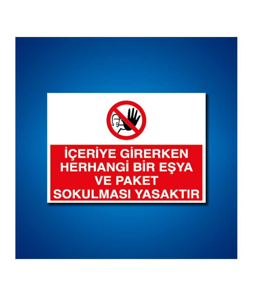 Giriş-Çıkış İş Güvenliği Etiketleri