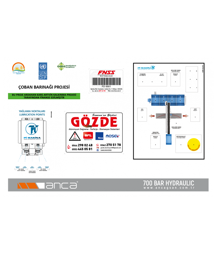 Şase Ve Teknik Veri Etiketleri