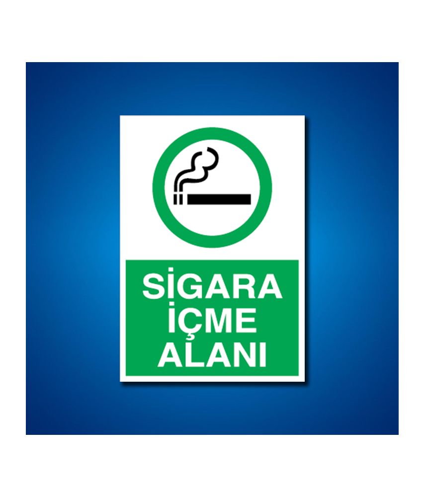 Sigara İş Güvenliği Etiketleri