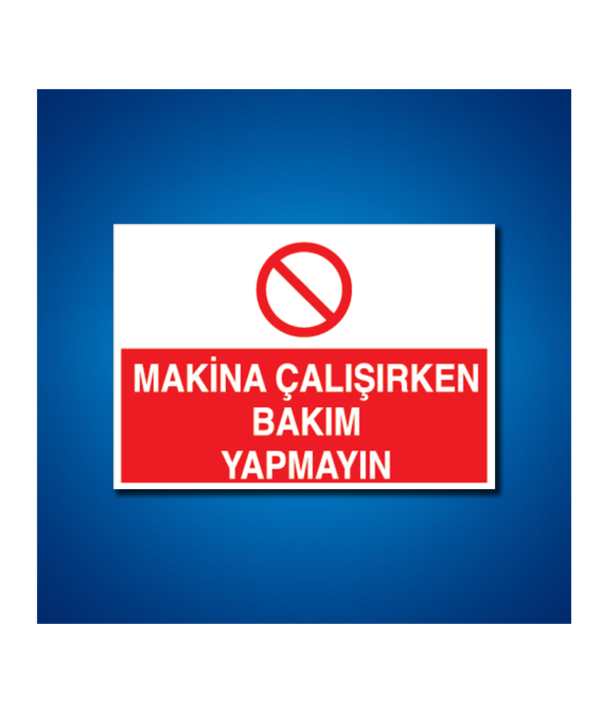 Bakım Arıza Ayar Ve Yağlama Etiketleri