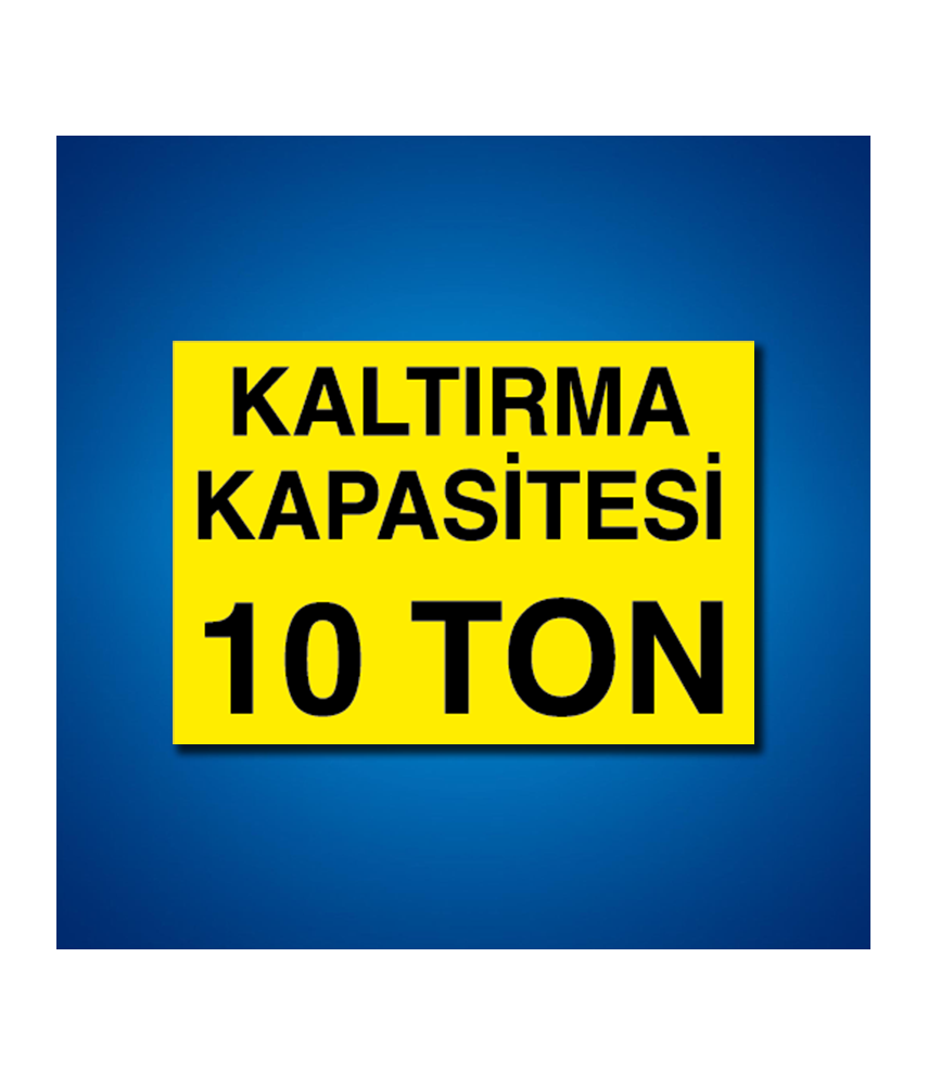 Vinç İş Güvenliği Etiketleri