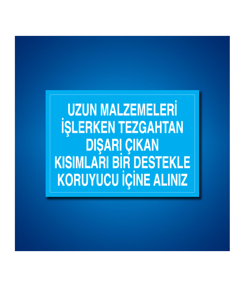 Ekipman İş Güvenliği Etiketleri