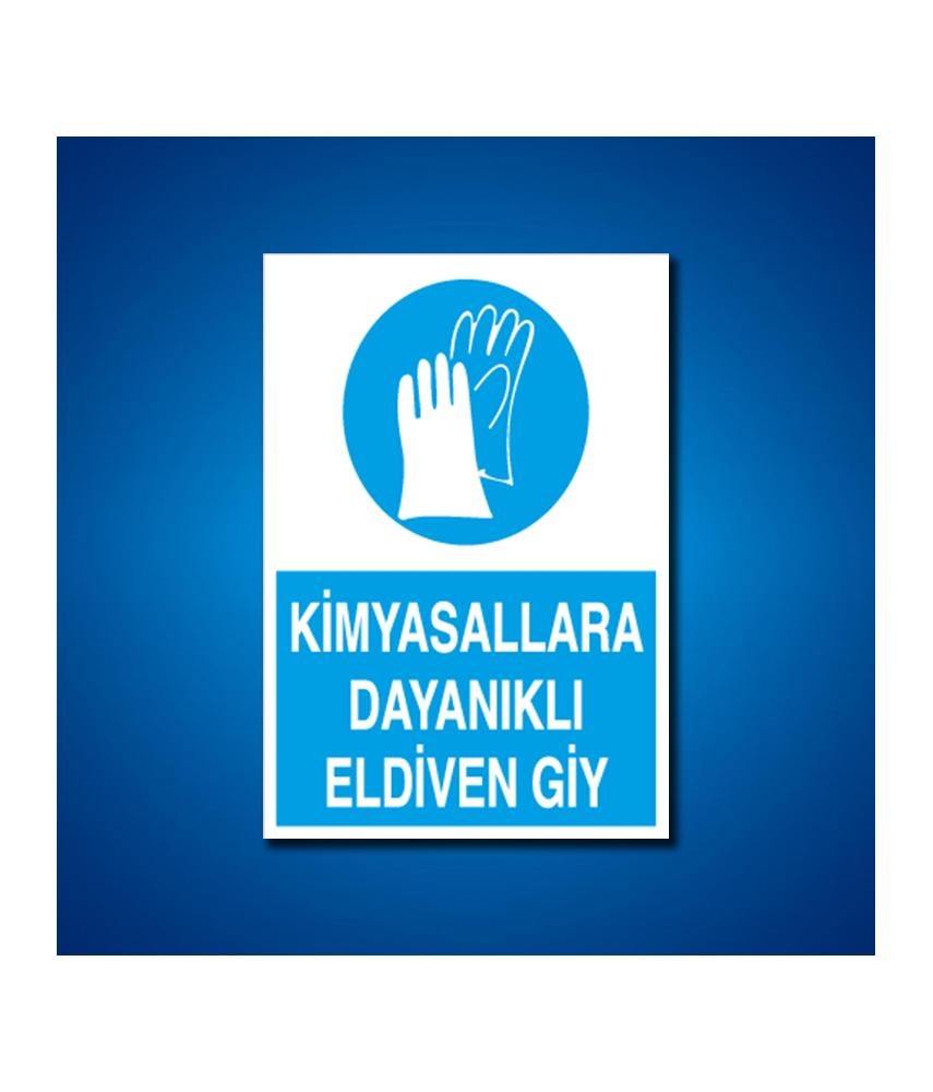 El Koruma İş Güvenliği Etiketleri