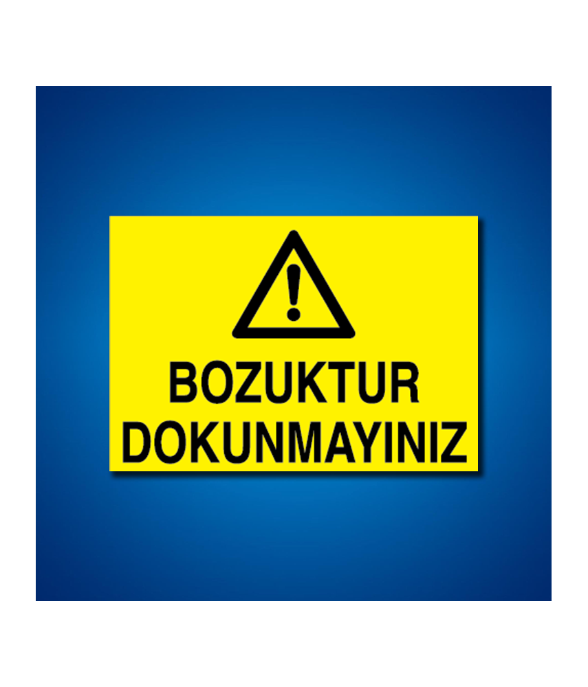 Bakım Arıza Ayar Ve Yağlama Etiketleri