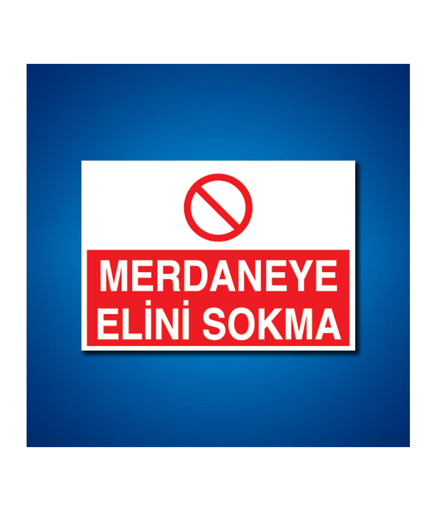 Diğer Makinalar İş Güvenliği Etiketleri