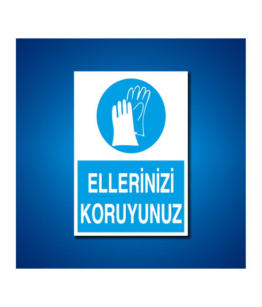 El Koruma İş Güvenliği Etiketleri