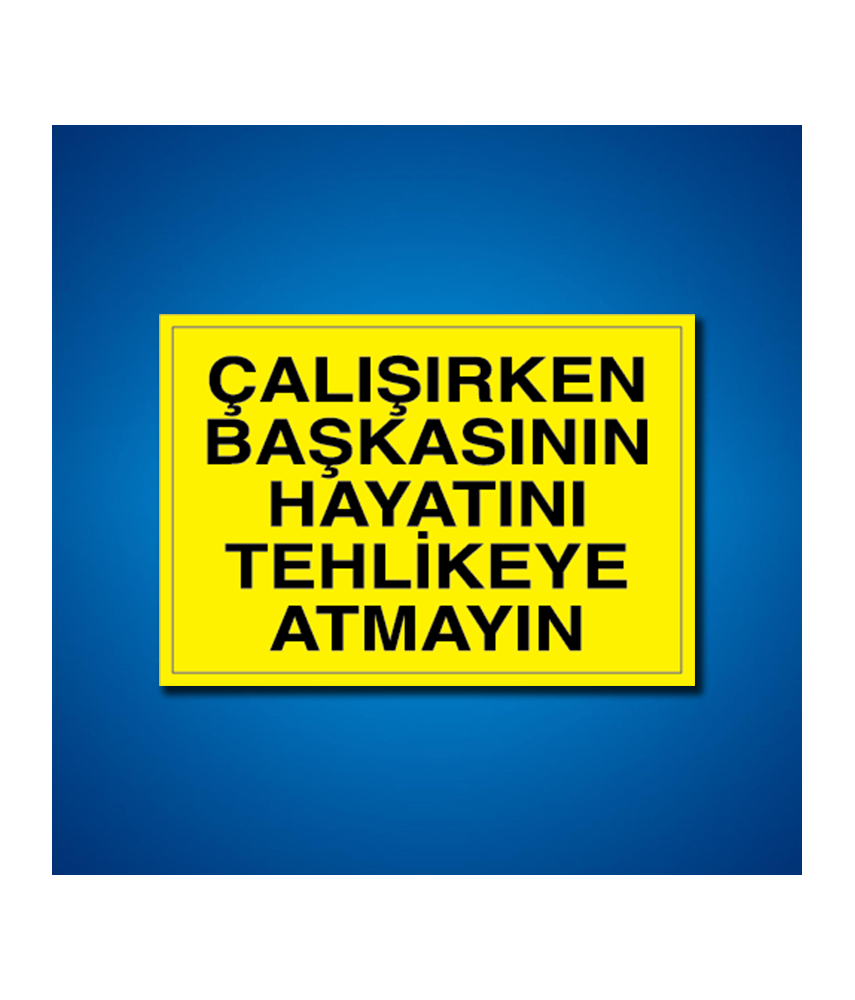 İş Kazası İş Güvenliği Etiketleri