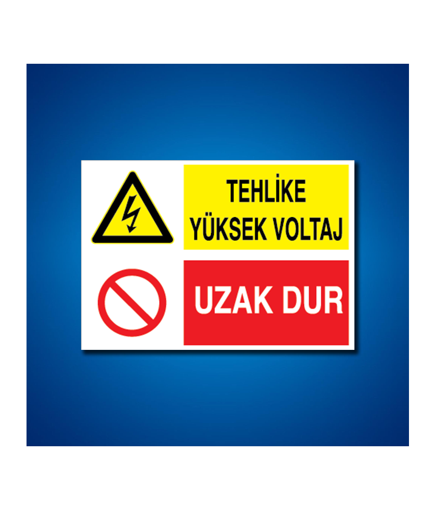 Pano İş Güvenliği Etiketleri