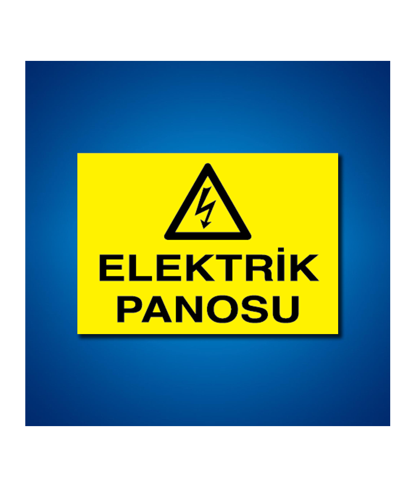 Pano İş Güvenliği Etiketleri