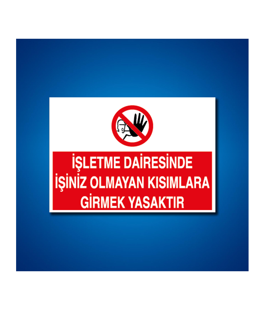 Giriş-Çıkış İş Güvenliği Etiketleri