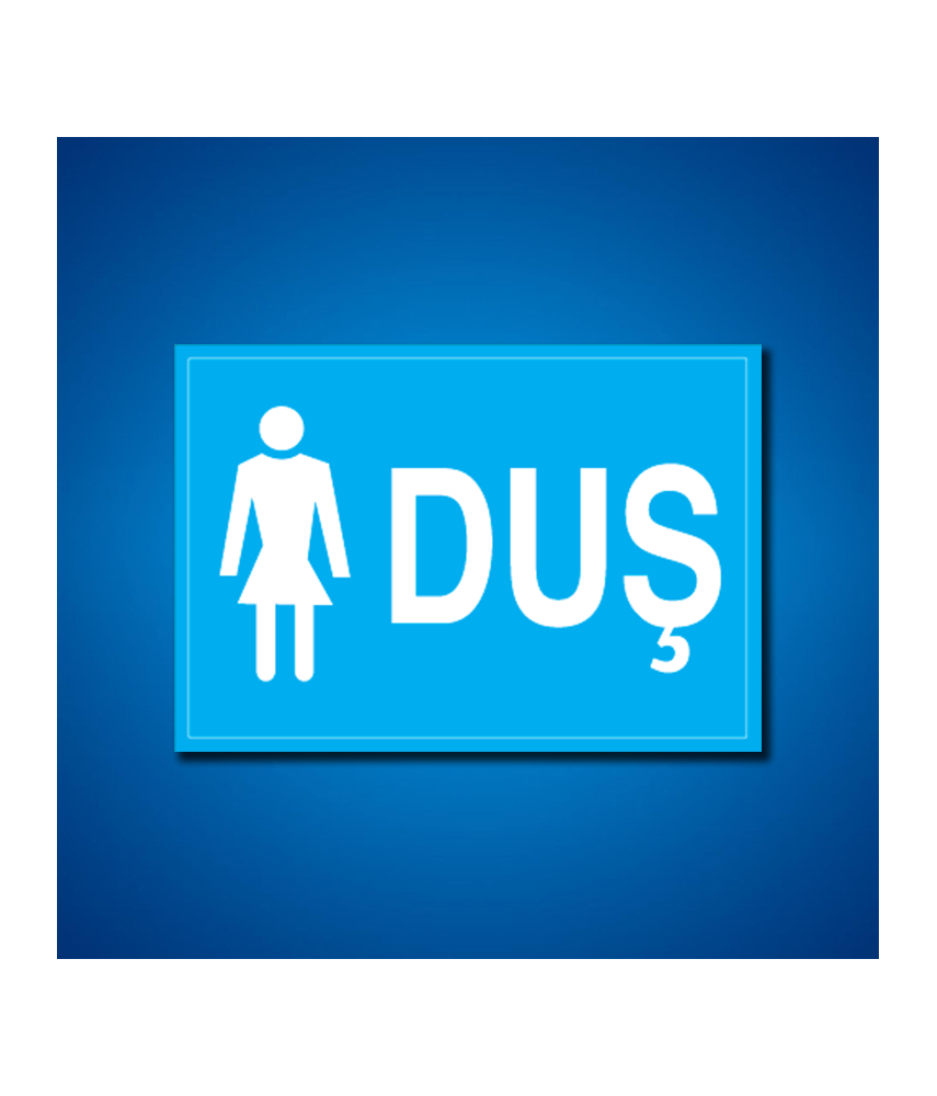 Duş İş Güvenliği Etiketleri