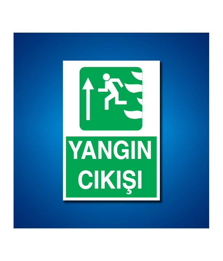 Yangın Çıkışı Etiketleri