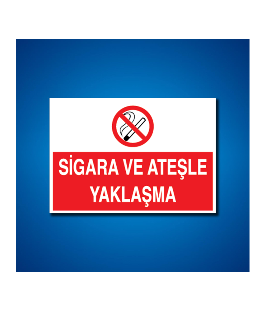 Ateş Ve Alev Uyarı İşaretleri