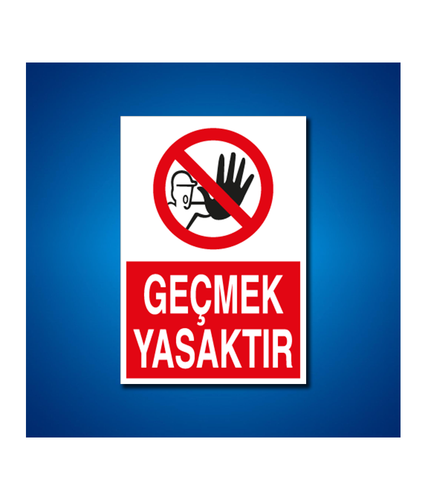 Göz Koruma İş Güvenliği Etiketleri