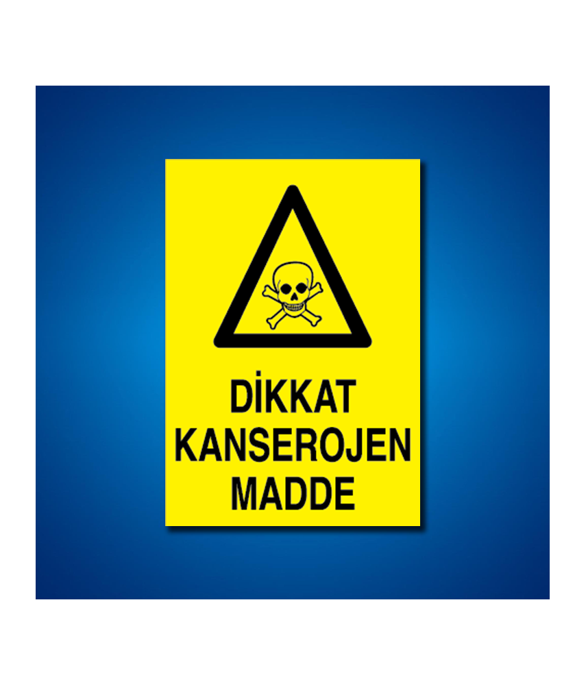 Tehlileli Madde-Ortam İş Güvenliği Etiketleri