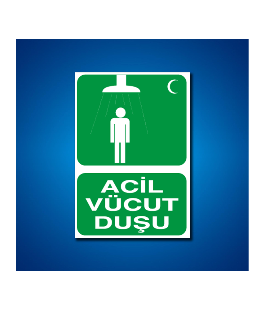 Duş İş Güvenliği Etiketleri