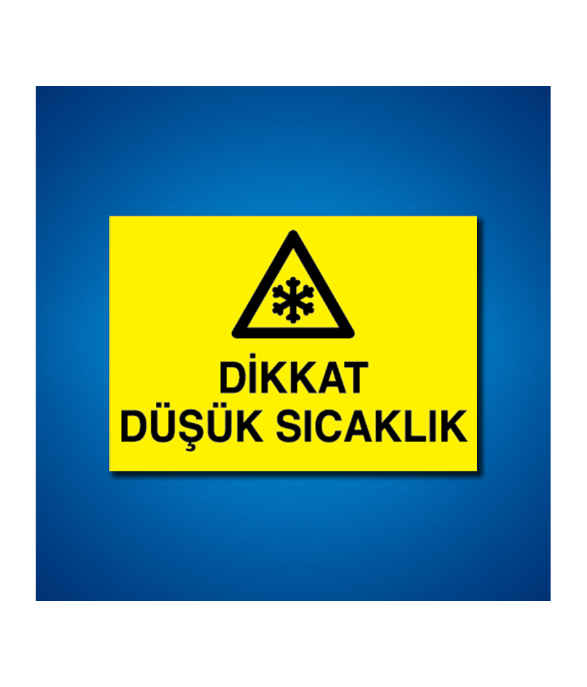 Hava-Su-Isı İş Güvenliği Etiketleri