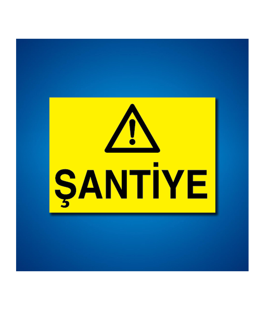 Şantiye İş Güvenliği Etiketleri