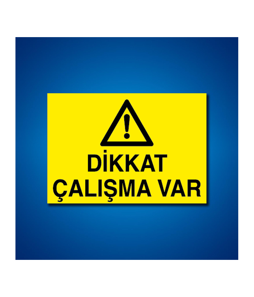 Makine İş Güvenliği Etiketleri