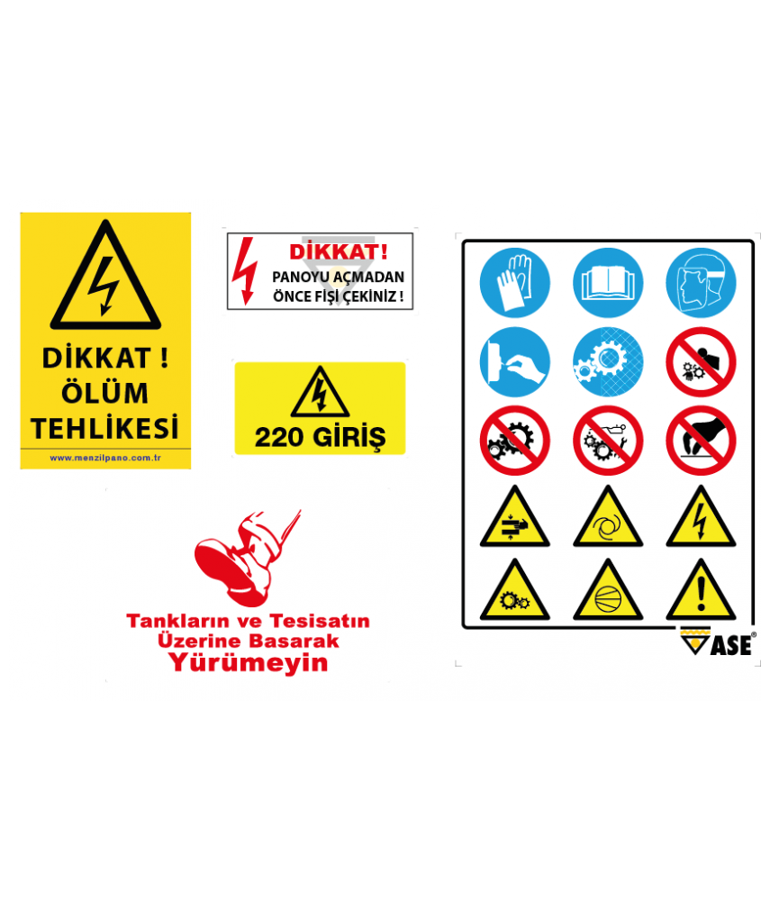 Uyarı Ve Güvenlik Etiketleri