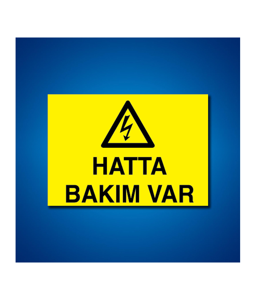 Elektrik İş Güvenliği Etiketleri