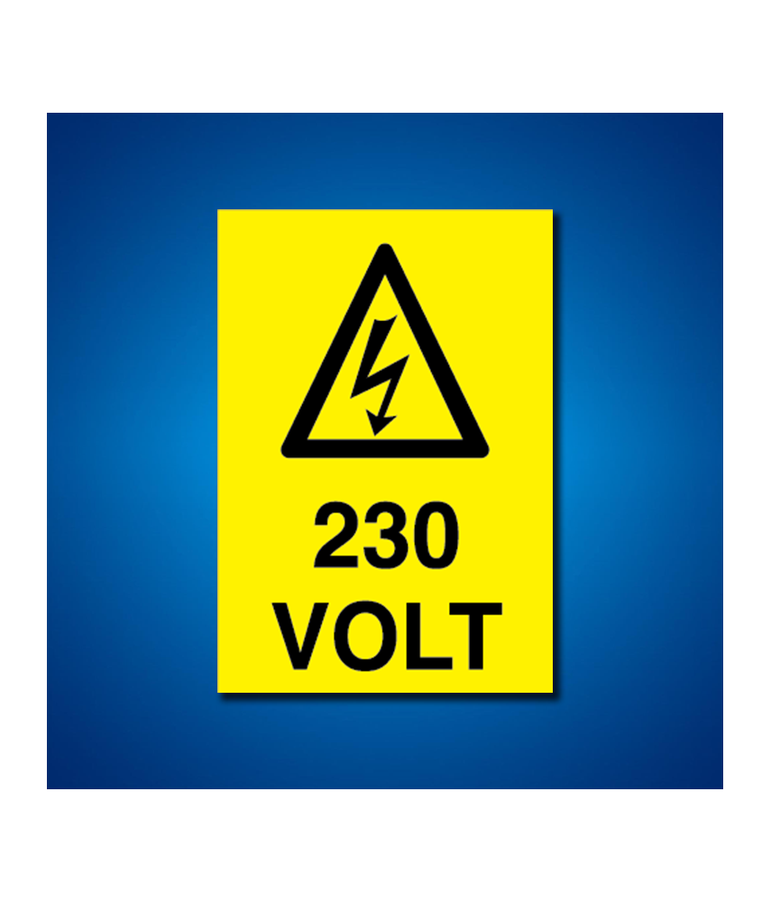 Voltaj İş Güvenliği Etiketleri