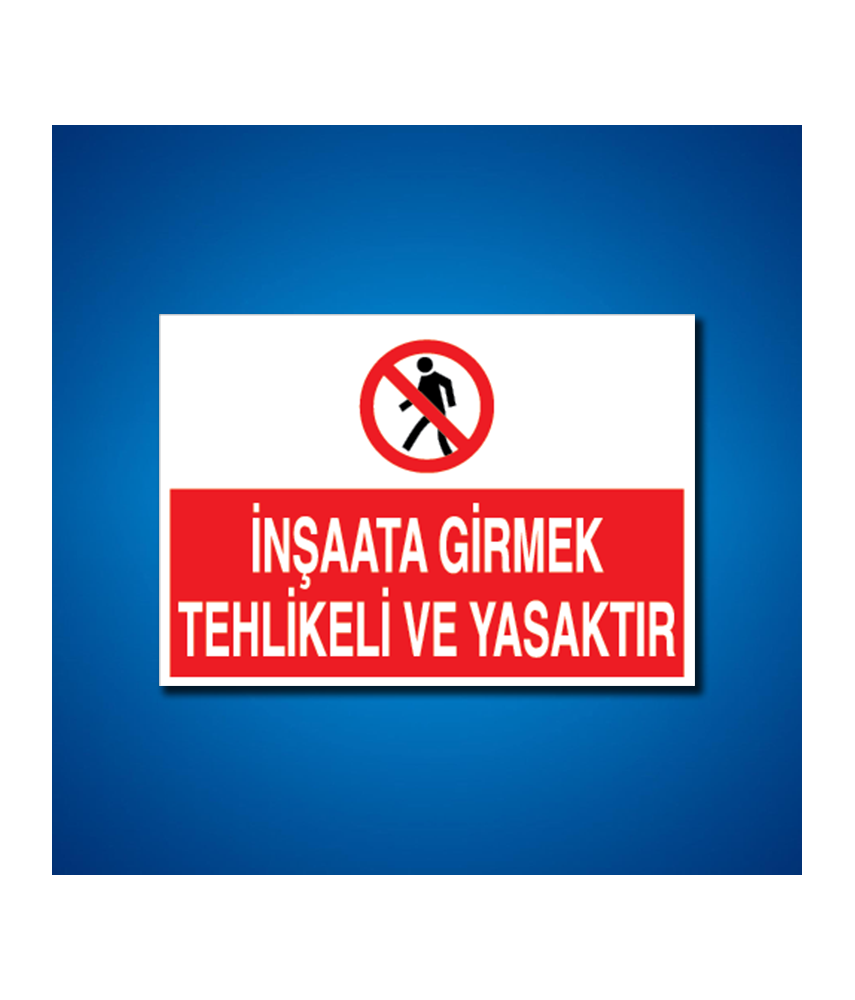 İnşaat İş Güvenliği Etiketleri