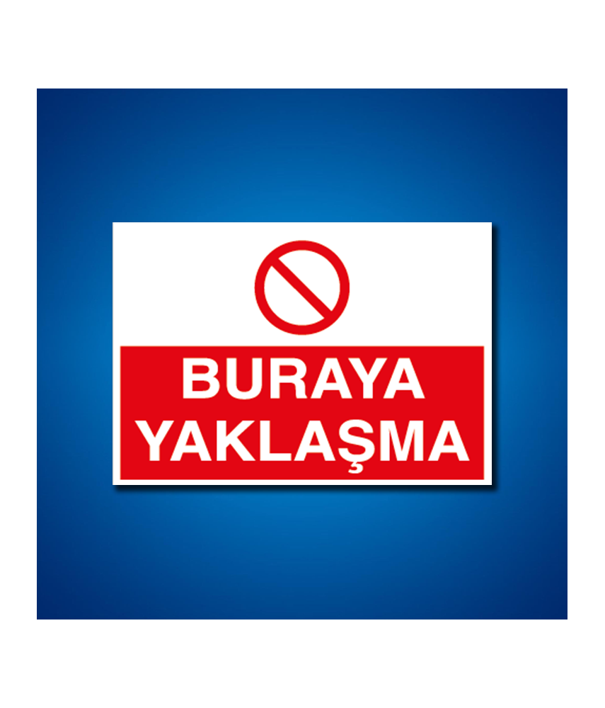 Makine İş Güvenliği Etiketleri