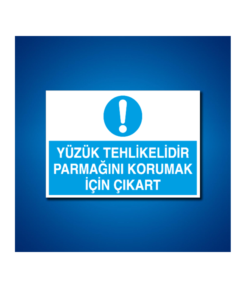 El Koruma İş Güvenliği Etiketleri