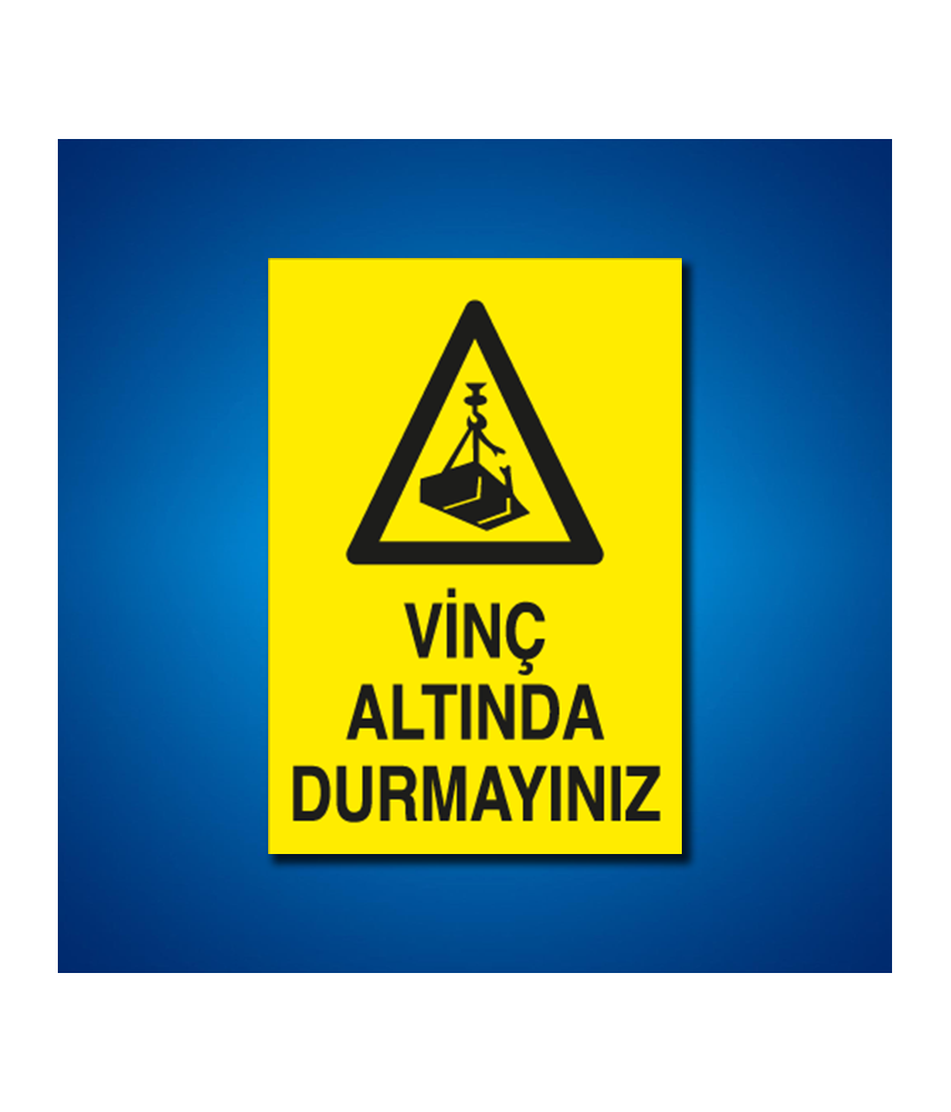 Vinç İş Güvenliği Etiketleri