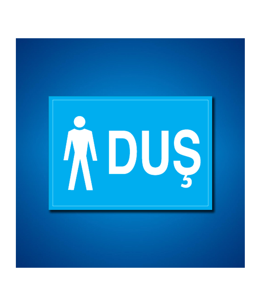 Duş İş Güvenliği Etiketleri