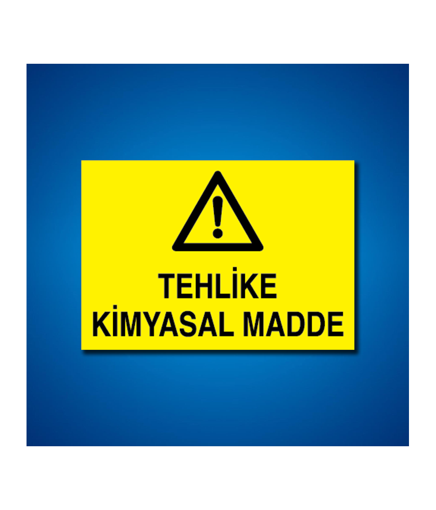Kimyasal Maddeler İş Güvenliği Etiketleri