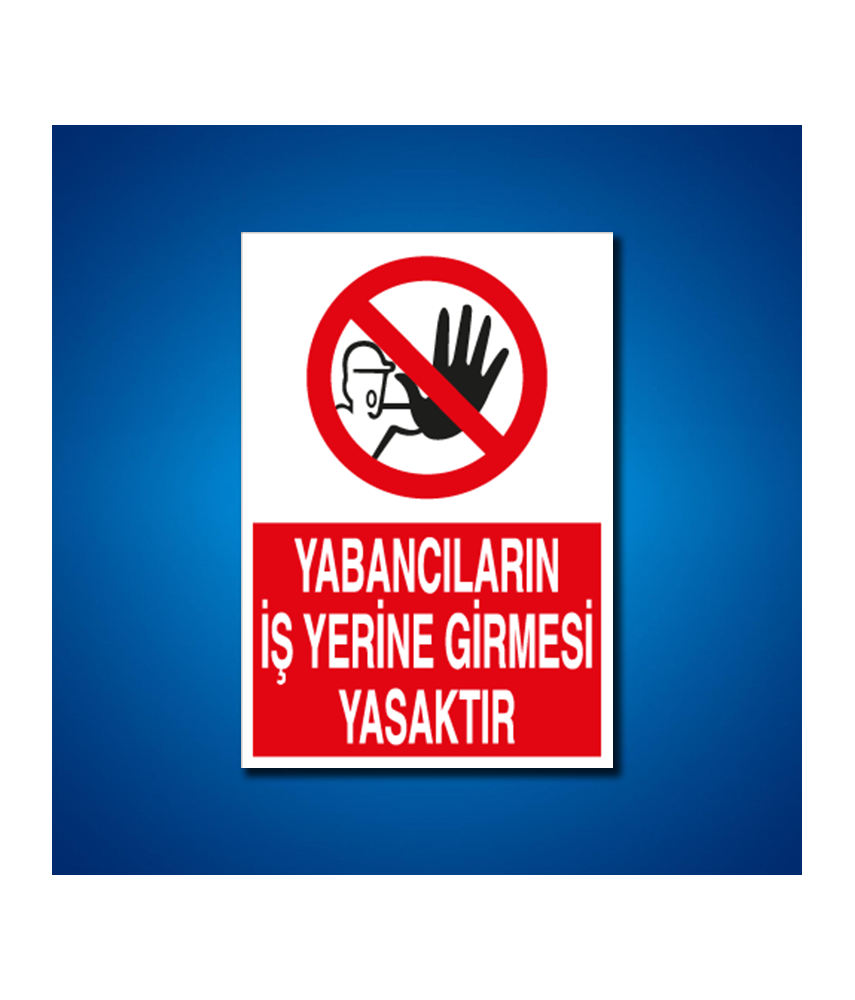 Giriş-Çıkış İş Güvenliği Etiketleri