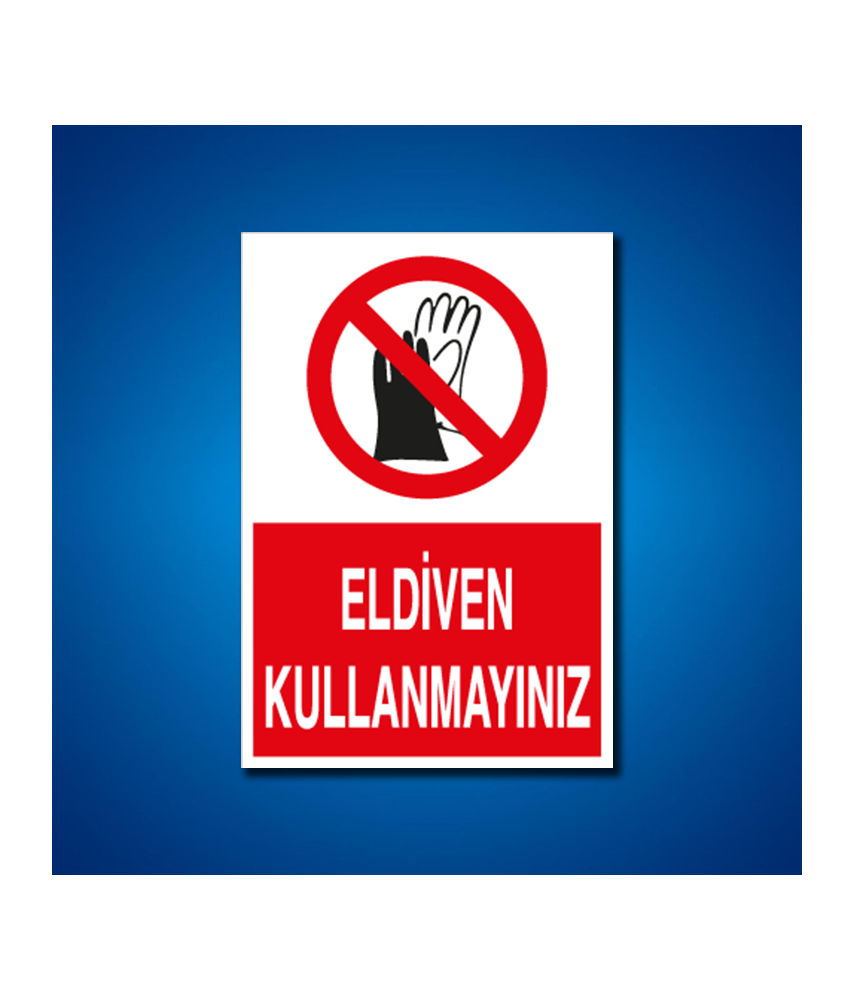 El Koruma İş Güvenliği Etiketleri