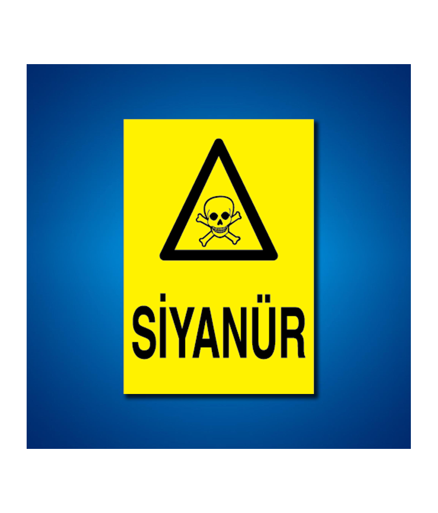Tehlileli Madde-Ortam İş Güvenliği Etiketleri