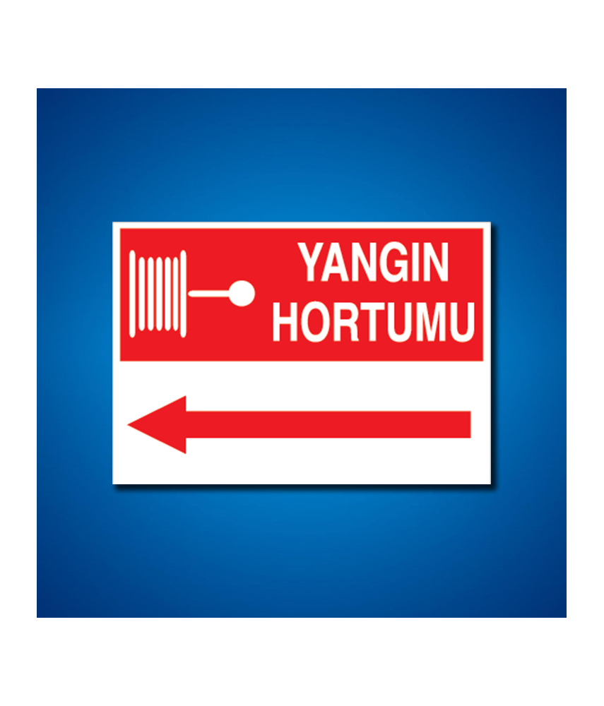 Yangınla Mücadele İş Güvenliği Etiketleri