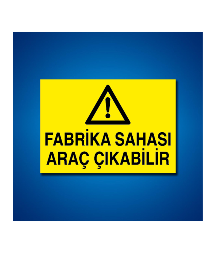 Şoför Araç Kantar Yaya İş Güvenliği Etiketleri