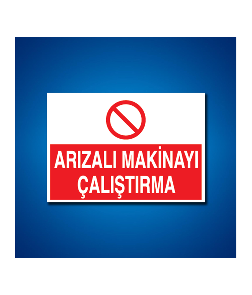 Bakım Arıza Ayar Ve Yağlama Etiketleri