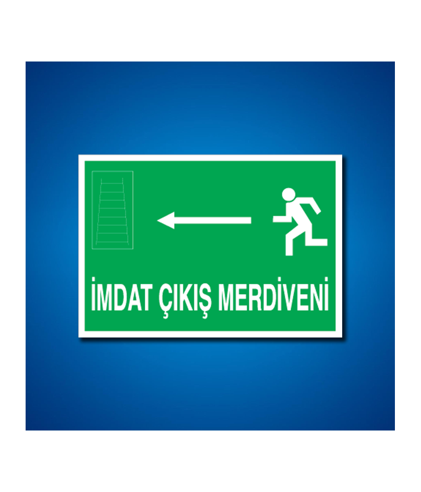 Yangın Çıkışı Etiketleri