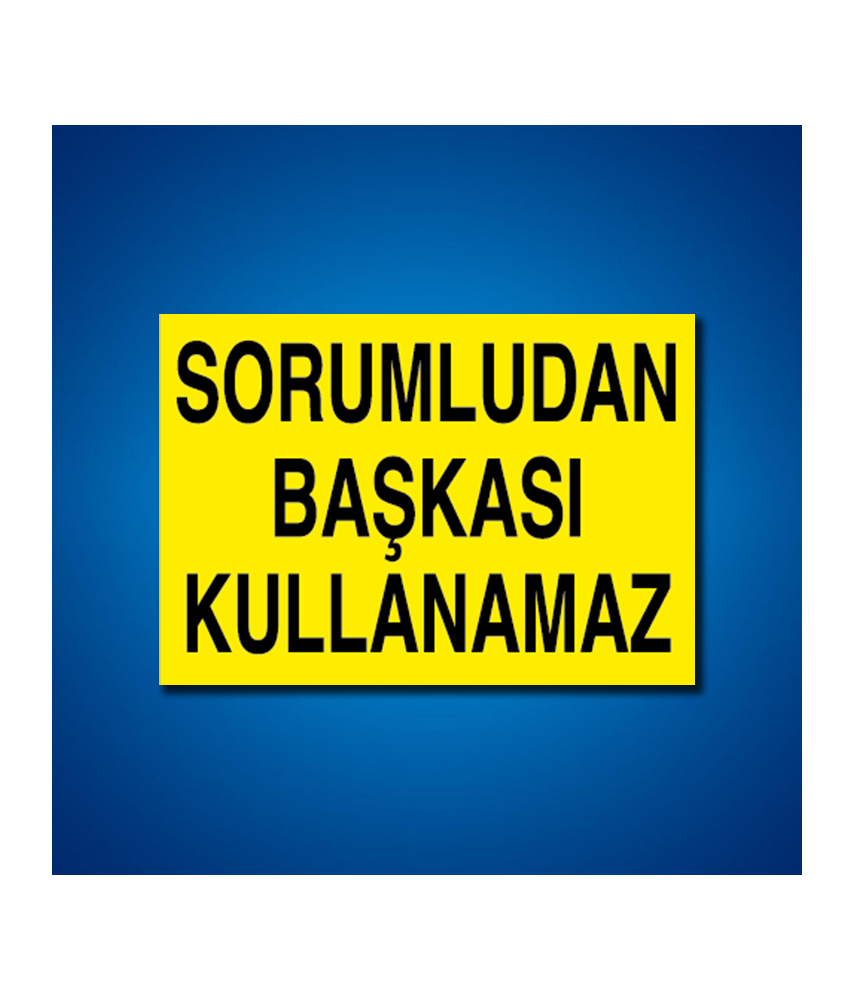 Makine İş Güvenliği Etiketleri