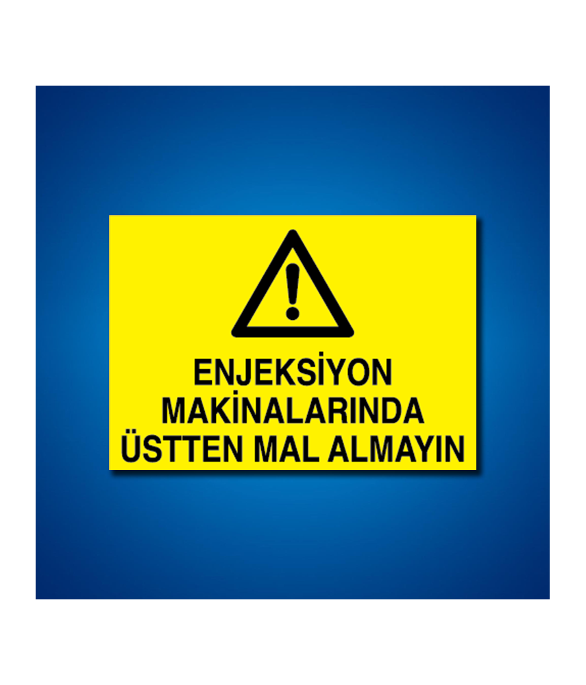 Diğer Makinalar İş Güvenliği Etiketleri