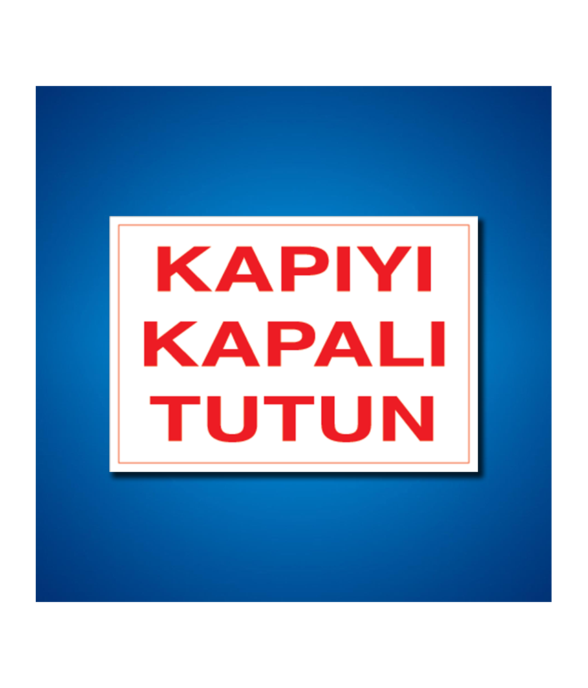 Çeşitli Levhalar İş Güvenliği Etiketleri