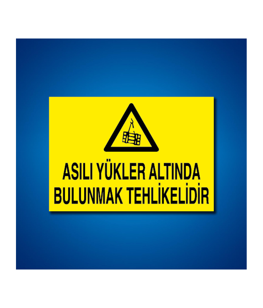 Yük İş Güvenliği Etiketleri