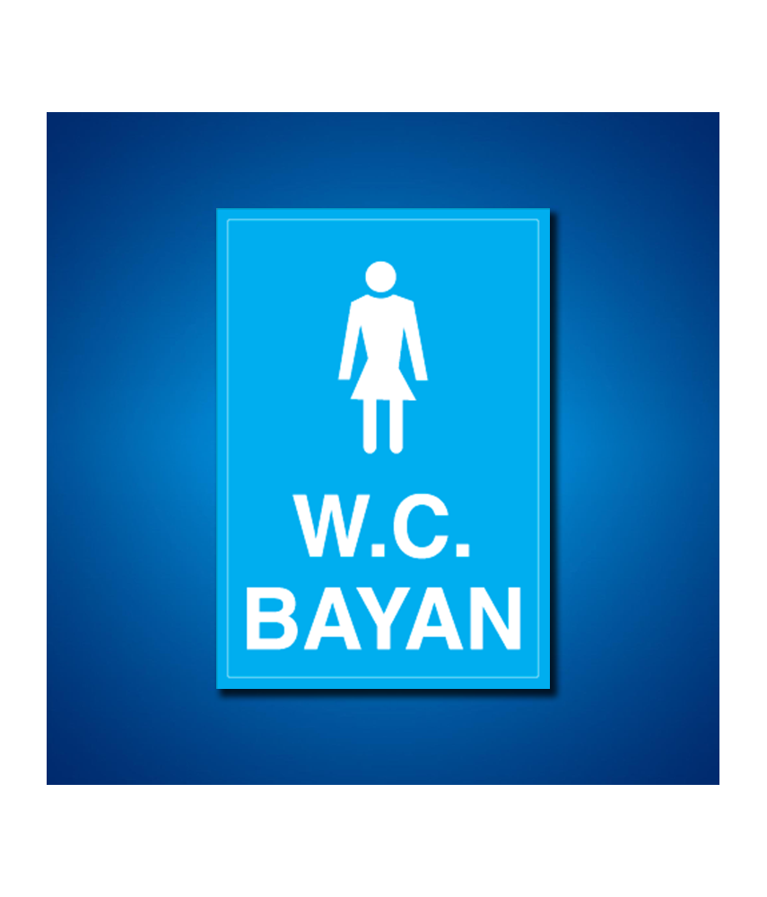 Tuvalet İş Güvenliği Etiketleri