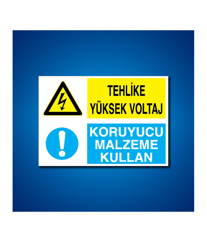 Pano İş Güvenliği Etiketleri