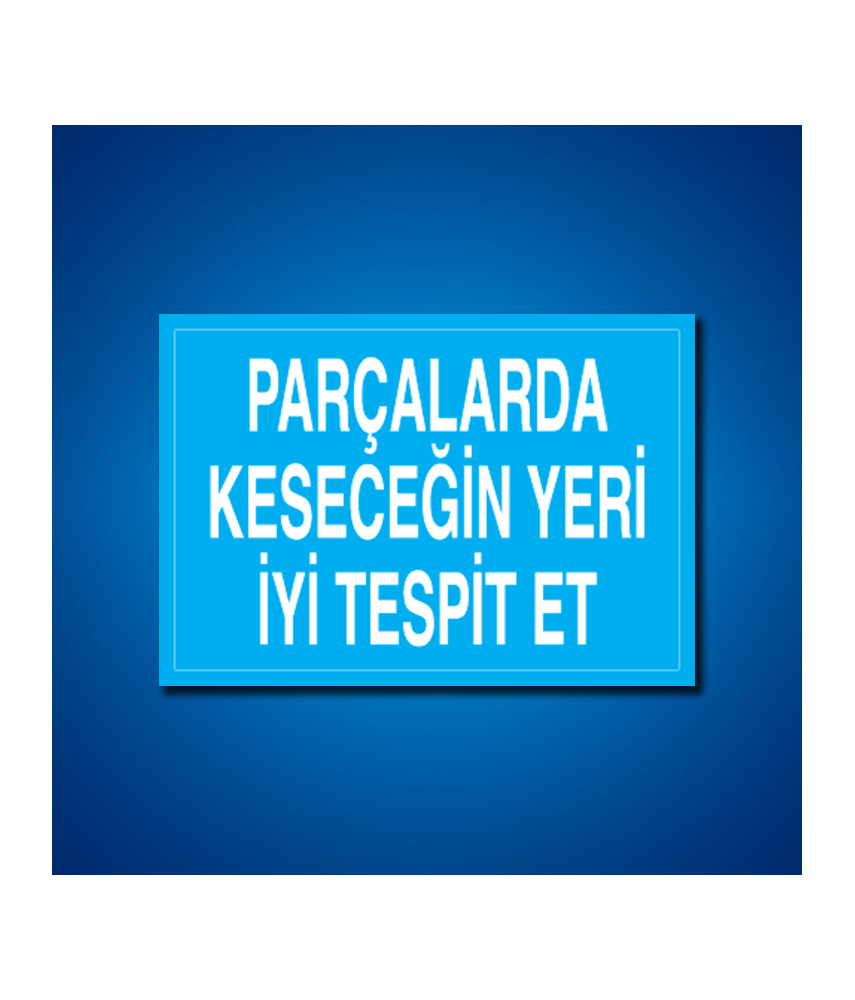 Ekipman İş Güvenliği Etiketleri