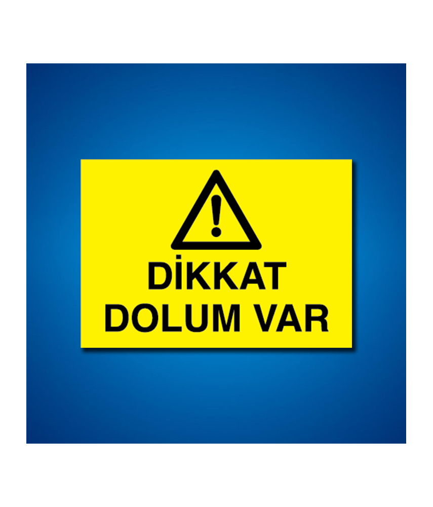 Doğal Gaz İş Güvenliği Etiketleri