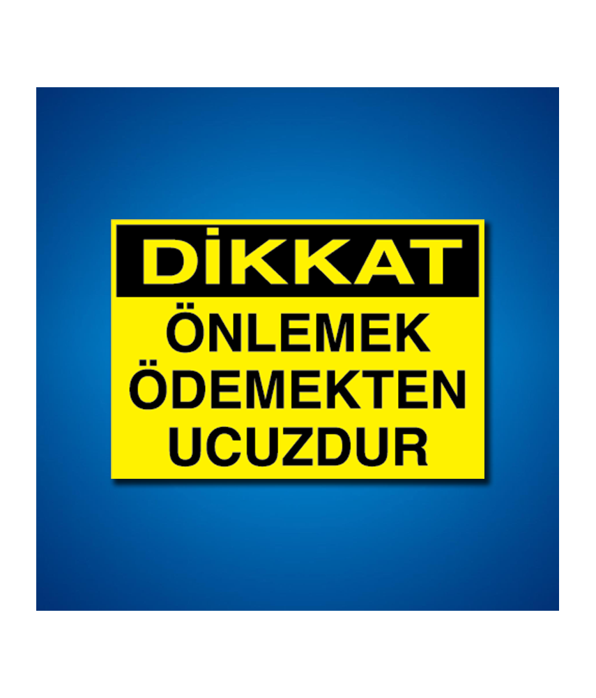 İş Kazası İş Güvenliği Etiketleri