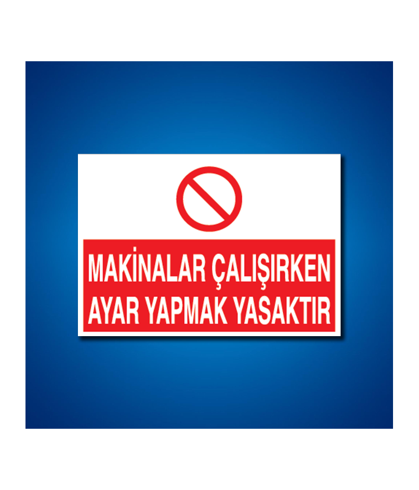 Bakım Arıza Ayar Ve Yağlama Etiketleri