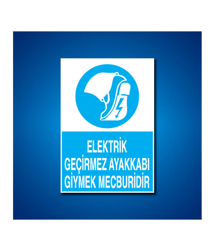 Elektrik İş Güvenliği Etiketleri